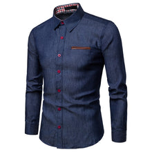 Load image into Gallery viewer, New Arrival Men's Shirts Solid Slim Fit Long Sleeved High Quality
