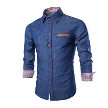 Load image into Gallery viewer, New Arrival Men's Shirts Solid Slim Fit Long Sleeved High Quality
