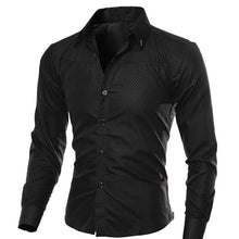 Load image into Gallery viewer, Brand-clothing Cotton Mens Clothing Solid Soft Men Shirt Long Sleeve Mens Shirts Casual Slim Fit Shirts
